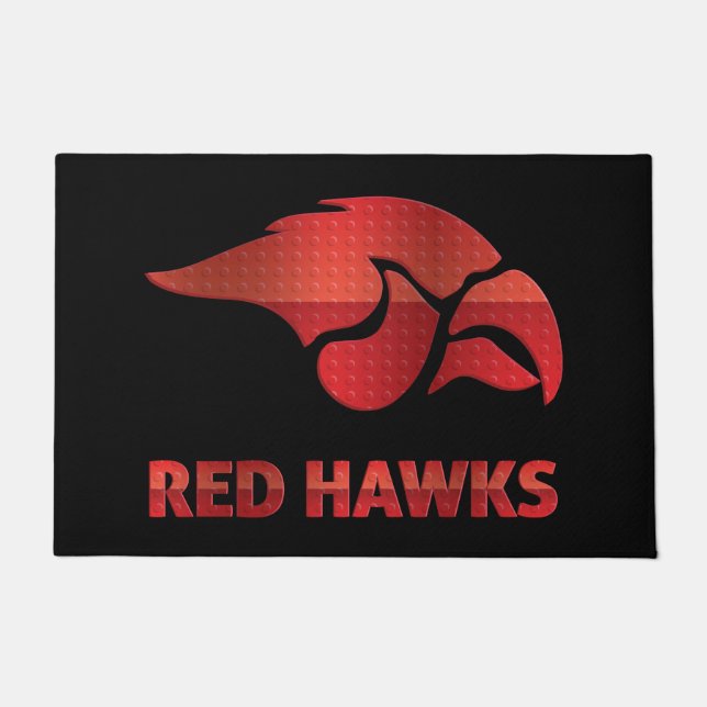 Cedar Springs Red Hawks #5 Fußmatte (Vorderseite)
