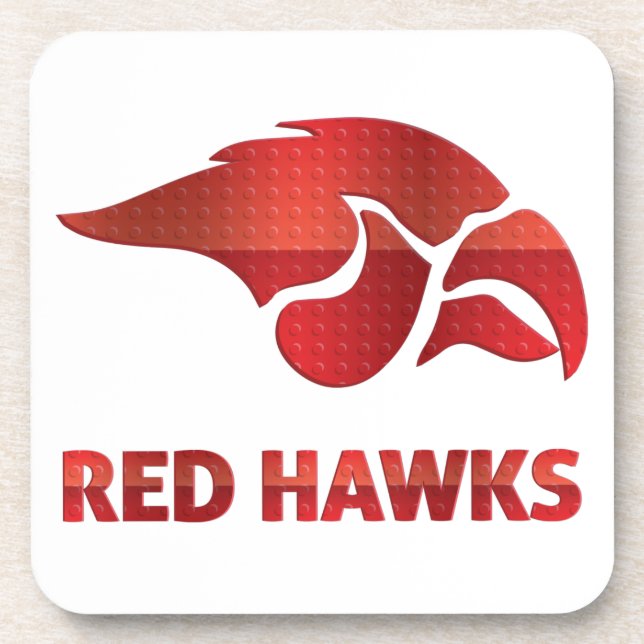 Cedar Springs Red Hawks #5 Getränkeuntersetzer (Vorderseite)