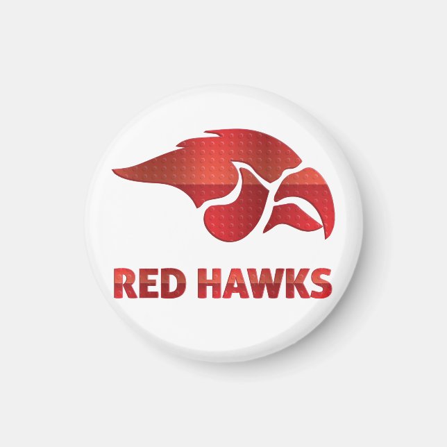 Cedar Springs Red Hawks #5 Magnet (Vorne)