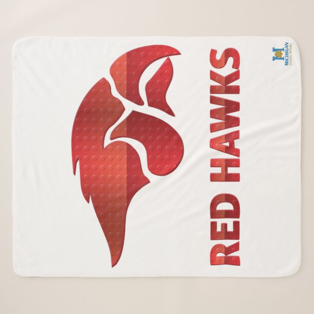 Cedar Springs Red Hawks #5 Sherpadecke (Vorderseite (Horizontal))