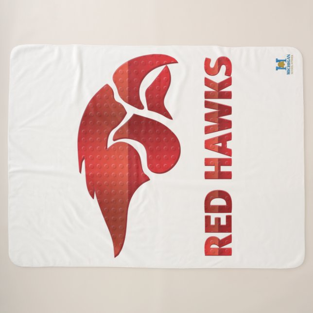 Cedar Springs Red Hawks #5 Sherpadecke (Vorderseite (Horizontal))