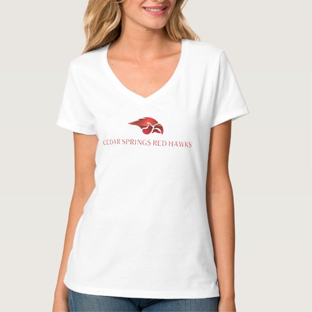 Cedar Springs Red Hawks #7 T-Shirt (Vorderseite)