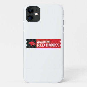 Cedar Springs Red Hawks Case-Mate iPhone Hülle