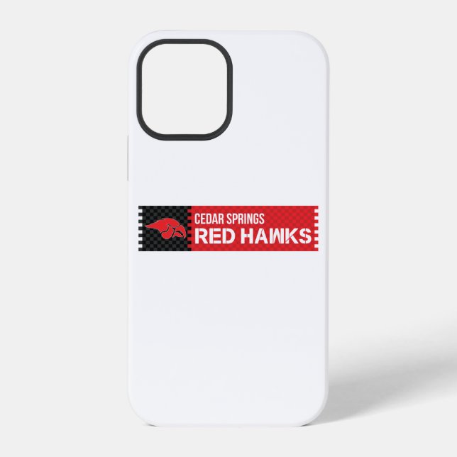 Cedar Springs Red Hawks iPhone Hülle (Rückseite)