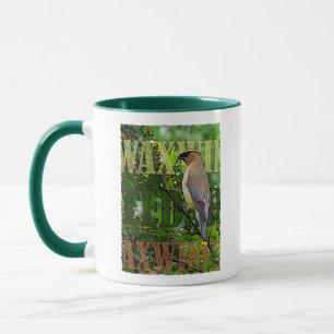 Cedar Waxwing Combo-Tasse Tasse