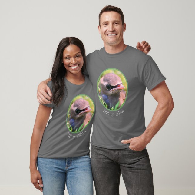 Cedar Waxwing Fledgling Bird Personalisiert T-Shirt (Unisex)