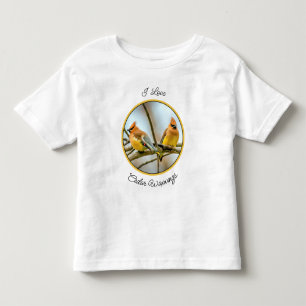 Cedar Waxwing - Original Foto Kleinkind T-shirt