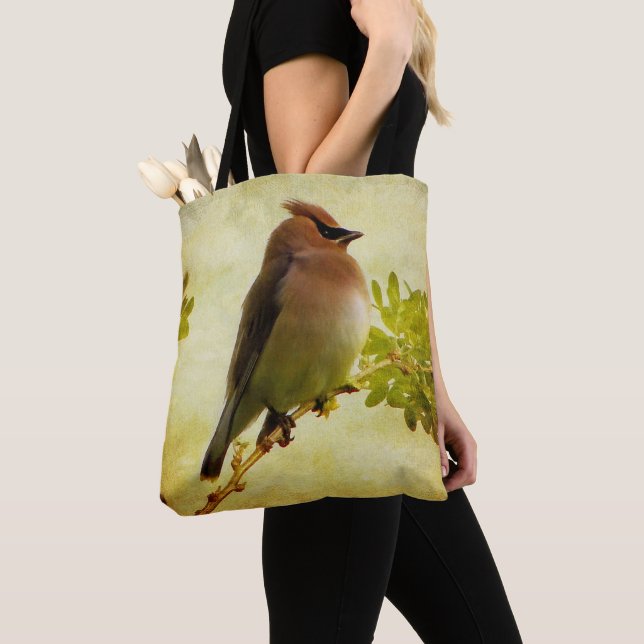 Cedar Waxwing Tote Bag (Von Nahem)