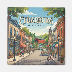 Cedarburg, Wisconsin USA Magnet
