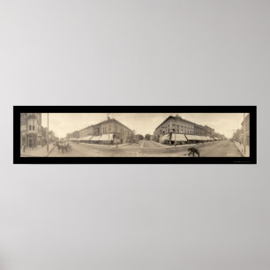 Cedarfälle, IA-Foto 1907 Poster