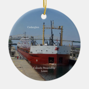 Cedarglen Keramik Ornament