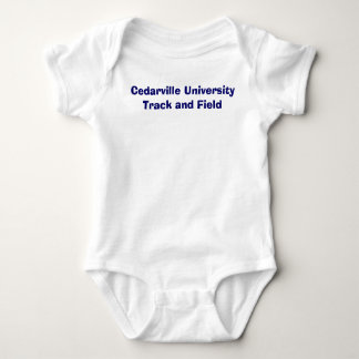 Cedarville HochschulLeichtathletik Baby Strampler