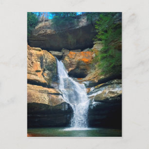 Ceder Falls, Hocking Hills Ohio Postkarte
