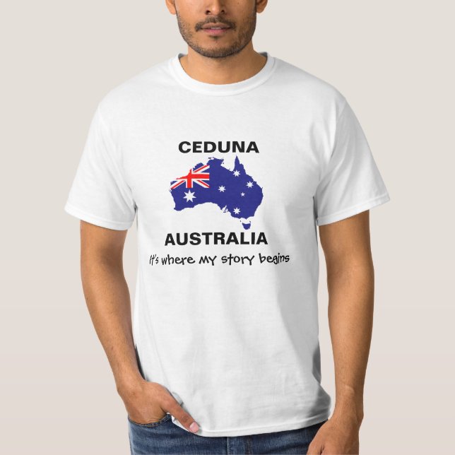CEDUNA Australien ist es, wo meine Geschichte T-Shirt (Vorderseite)