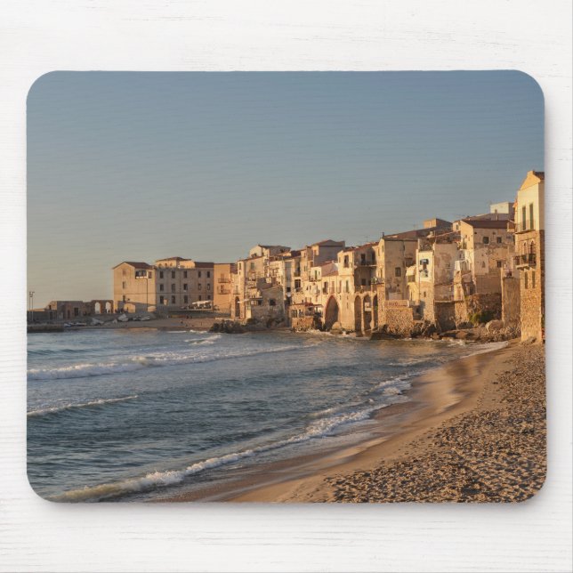 Cefalu, Küstenstadt in Sizilien Mousepad (Vorne)