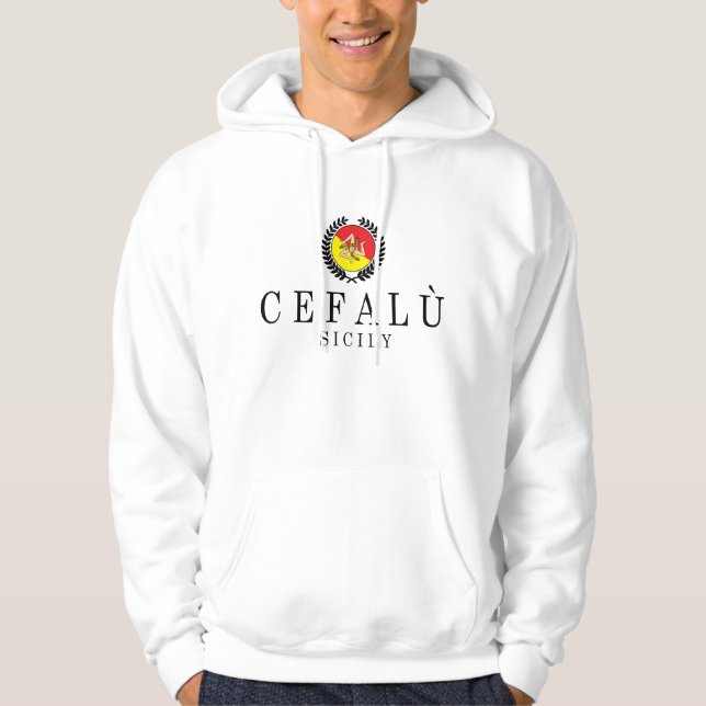 Cefalù Sicily Hoodie (Vorderseite)