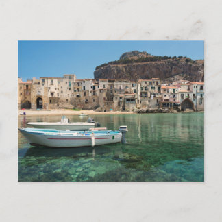 Cefalu Stadt Sizilien Postkarte