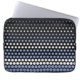 Ceil und White Polka Dot Laptopschutzhülle
