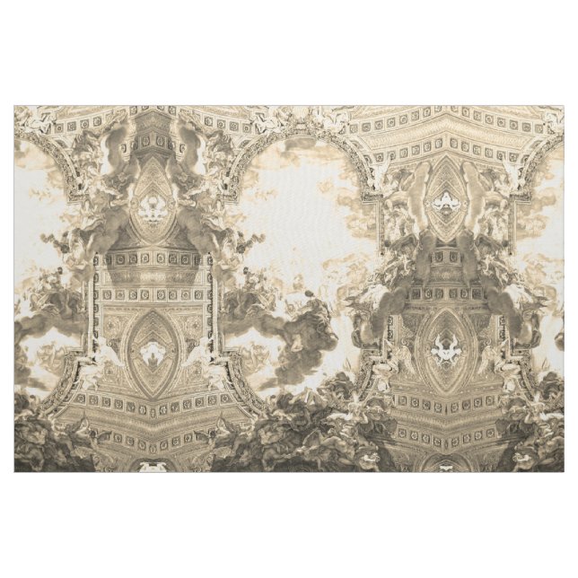 Ceiling Chiesa del Gesù – Battista Gaulli – gold Stoff (Yard (91,4 cm))