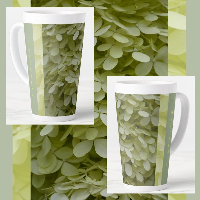 Celadon Green Hydrangea-Blume Milchtasse (Von Creator hochgeladen)