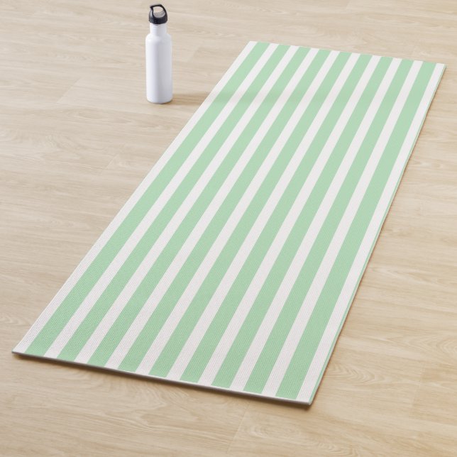 Celadon Vertical Stripped Yoga Mat Yogamatte (Beispiel)