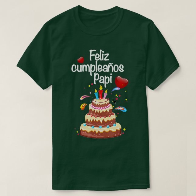 Celebracion de Papa Feliz T-Shirt (Design vorne)