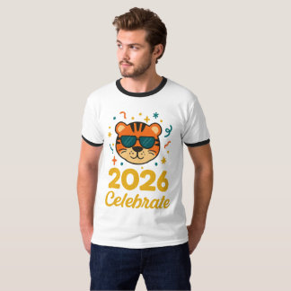 Celebrate 2026 in Style - Tiger T-Shirt