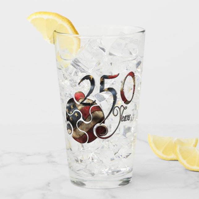 Celebrate 250 Years of American Dreams Glas (Vorderseite Ice)