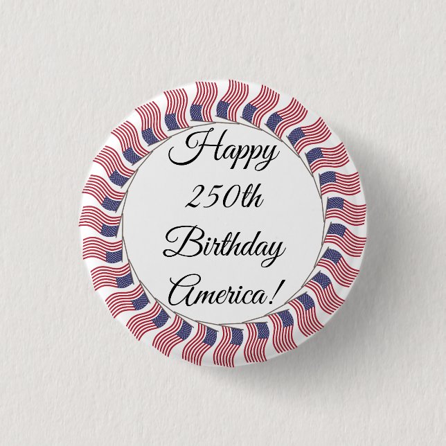 Celebrate America 250 #16 Button (Vorderseite)