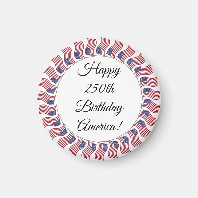 Celebrate America 250 #40 Magnet (Vorne)