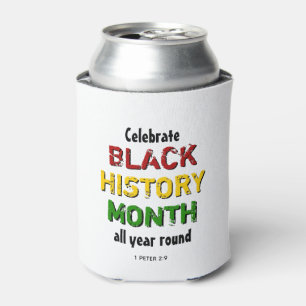 Celebrate BLACK GESCHICHTE MONAT Ganzjährig Dosenkühler