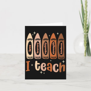 Celebrate Black History Monat I lehren Schwarze Hi Karte