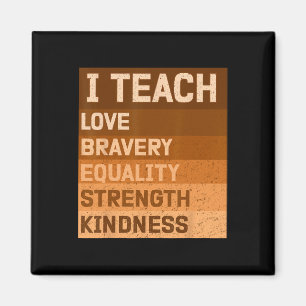 Celebrate Black History Monat I lehren Schwarze Hi Magnet