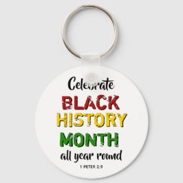 Celebrate Black History Monat Schlüsselanhänger