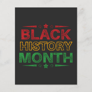 Celebrate Black History Month, 19. Juni Flyer