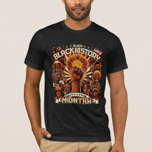Celebrate Black History Month - Inspiration Design T-Shirt