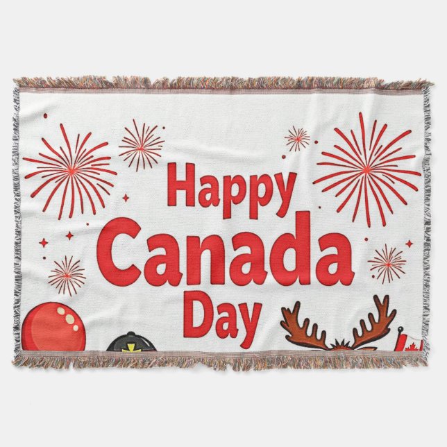 Celebrate Canada Joy Decke (Vorderseite)