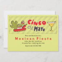 Celebrate Cinco de Mayo Einladung
