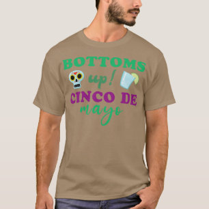 Celebrate Cinco de Mayo mit Tellern Drink Spec T-Shirt