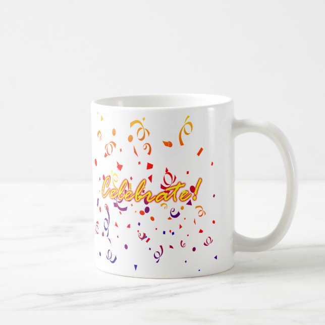 Celebrate Confetti Tasse (Rechts)