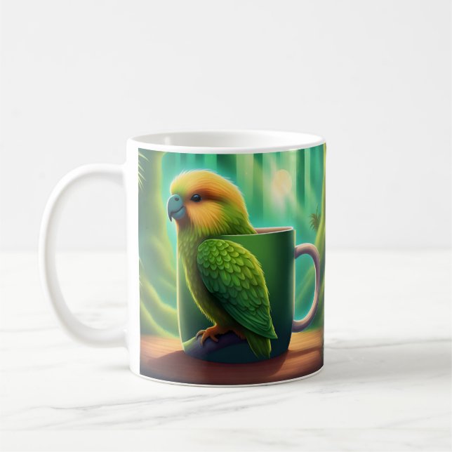 Celebrate Conservation: Kakapo Magic Tasse enthüll (Links)