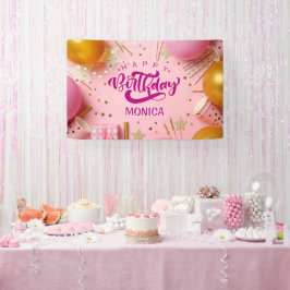 Celebrate! Custom Birthday party  Banner