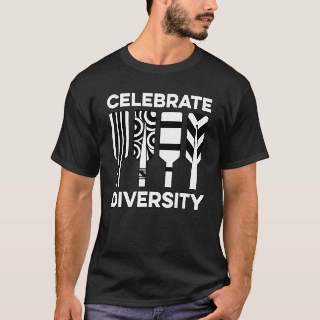 Celebrate Diversity Adventurous T-Shirt (Vorderseite)