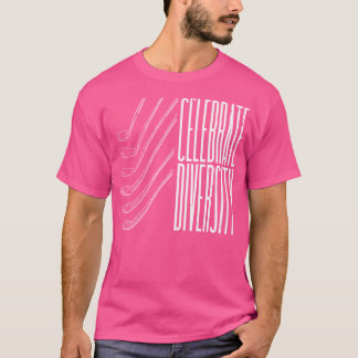 Celebrate Diversity Golf Club Golf im Val Piora T-Shirt