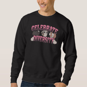 Celebrate Diversity Guinea Schweinefleisch Guinea Sweatshirt