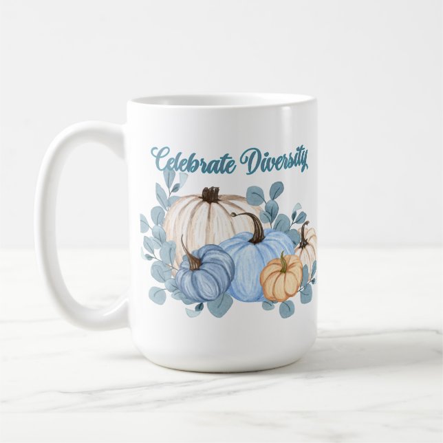 Celebrate Diversity Pumpkin Kaffeetasse (Links)