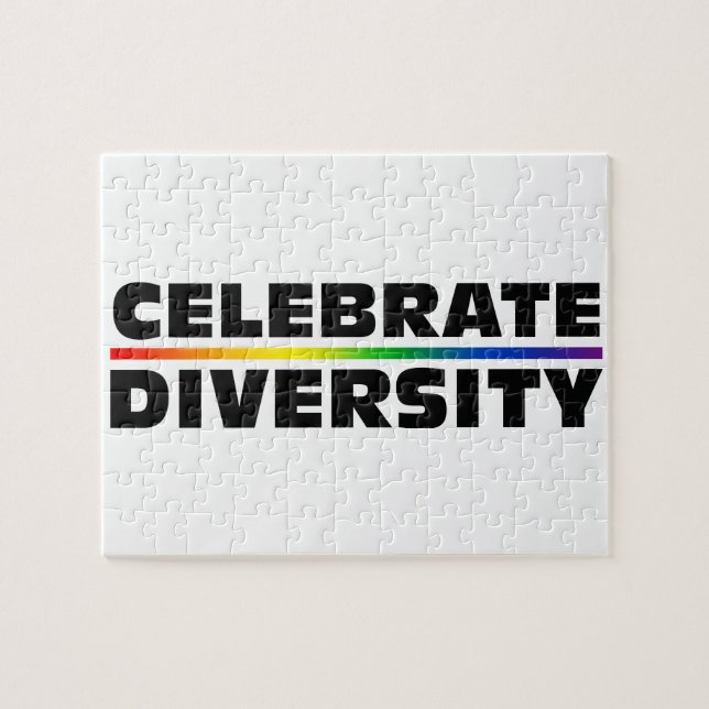 Celebrate Diversity Puzzle (Horizontal)