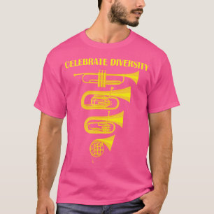 Celebrate Diversity Trumpet T-Shirt