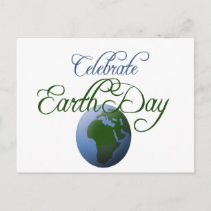 Celebrate Earth Day Postkarte