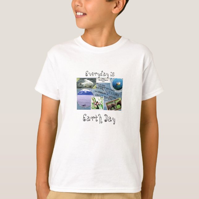 Celebrate Earth Day T-Shirt (Vorderseite)